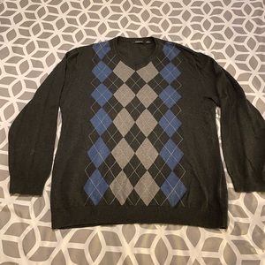 Claiborne Argyle Sweater